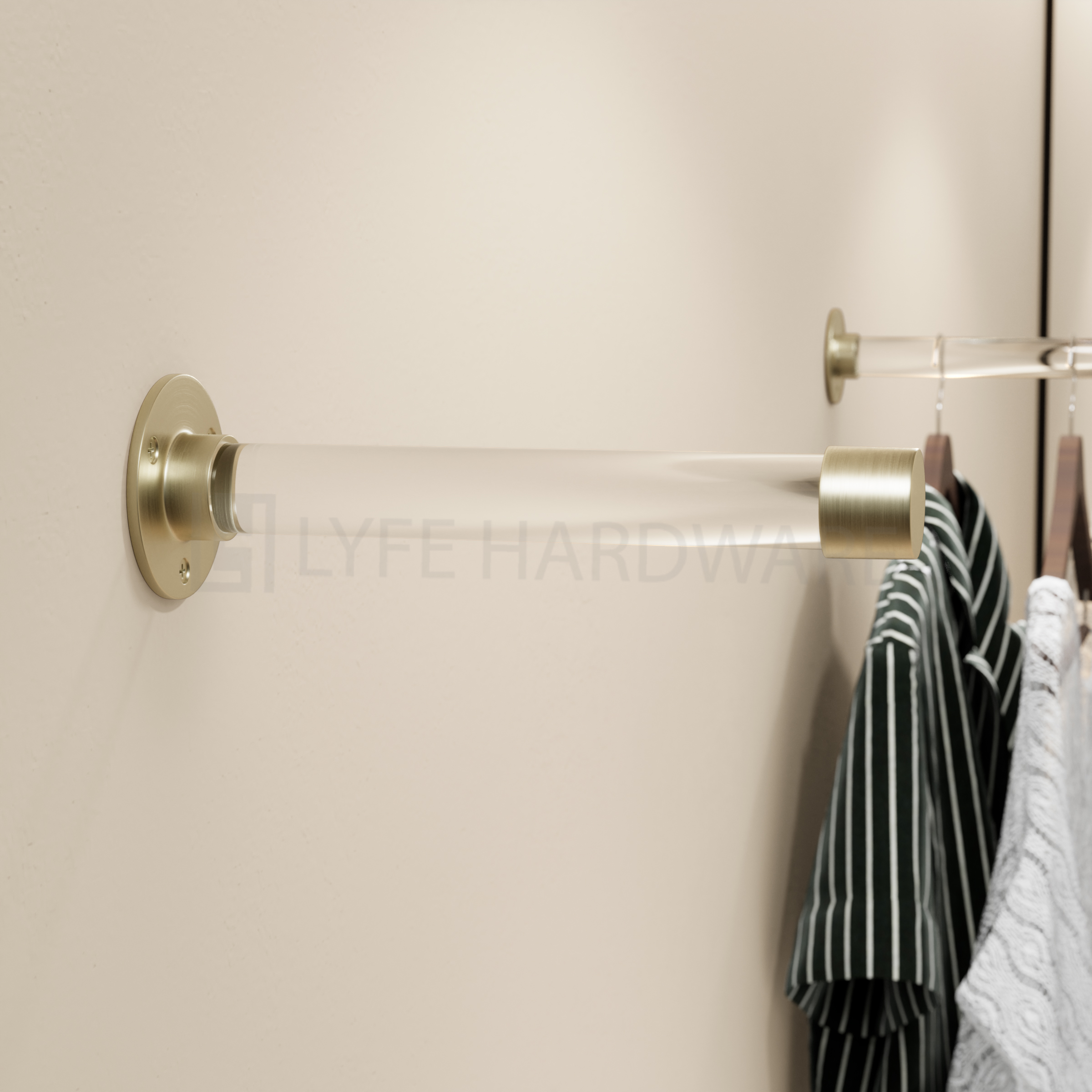 Acrylic Lucite Projection Hook
